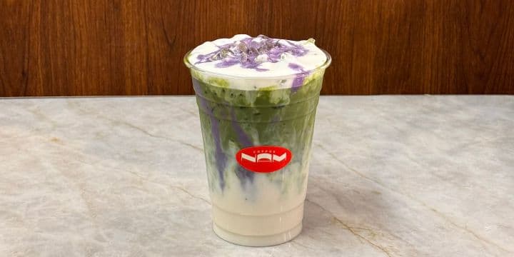 Salted Cream Matcha Ube menu item