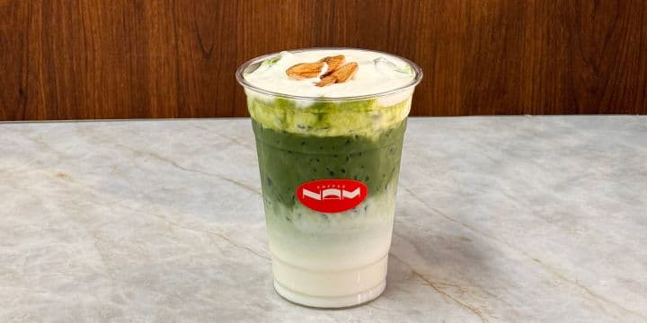 Banana Matcha menu item
