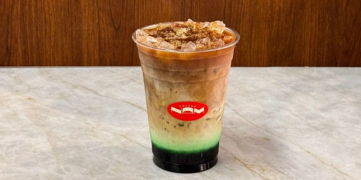 Pandan Latte menu item